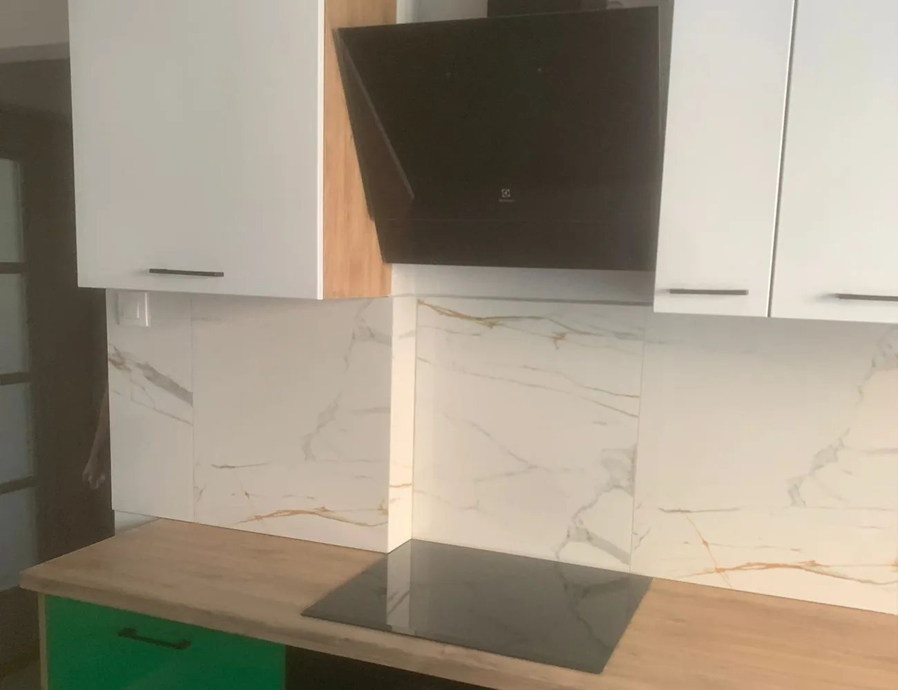 Kuchnia zieleń marmur miniatura 3